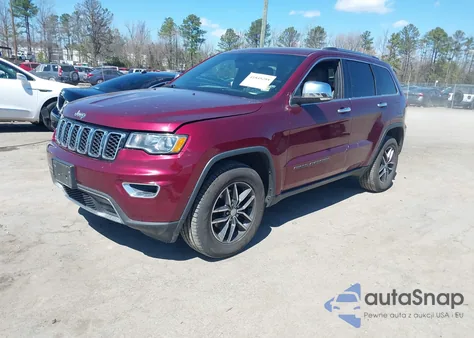 2017 Jeep Grand Cherokee Limited 4X4 z USA, uszkodzony, nr VIN 1C4RJFBG5HC855787